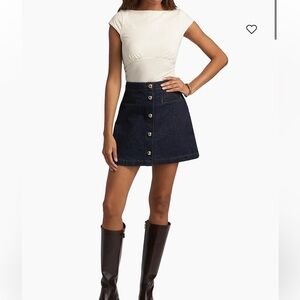 Reformation Cream Top